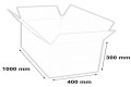 Karton 1000x400x300mm 650gBC - Paletowy