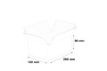 Karton 200x120x80mm Biały