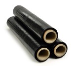 Folia Stretch czarna 23 mic - 3 kg - komplet 10 szt. (N)