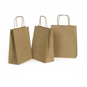 Torba papierowa 305x170x425 Brązowa Eco - 10 szt.